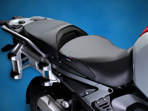 Decorative replacement pad for OEM tie-down feature as seen on the BMW R1300GSA 2024+ motorcycle.